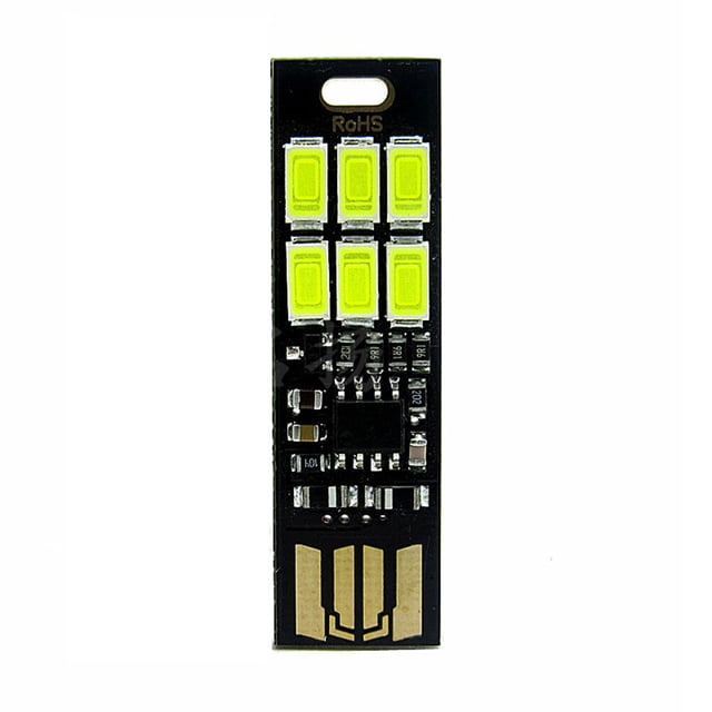FUTUREORYY Lot de 5 Lampes Tactiles Portables Lumière de Travail Led Luminosité Réglable pour Randonnée en Plein Air