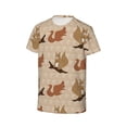 thumbnail image 3 of Honeii Cartoon Squirrel Print Kids Boy T-Shirt,Breathable Round Neck Tee,Stylish Summer Tee for Boys, for Outdoor Activities and Casual Wear, 3 of 7