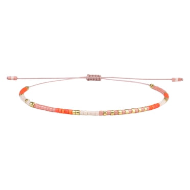 KELITCH Donne Tila Bracciali Miyuki Perline Bracciali Bracciali Stretch Colorati Bracciali Misti Amicizia Bracciali