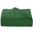thumbnail image 3 of Royale Linens King Size Flat Sheet Only - Brushed 1800 Microfiber - Wrinkle&Stain Resistant - Hotel Quality Flat Sheet Sold Separately - Top Sheet for Bed (King, Hunter Green), 3 of 10