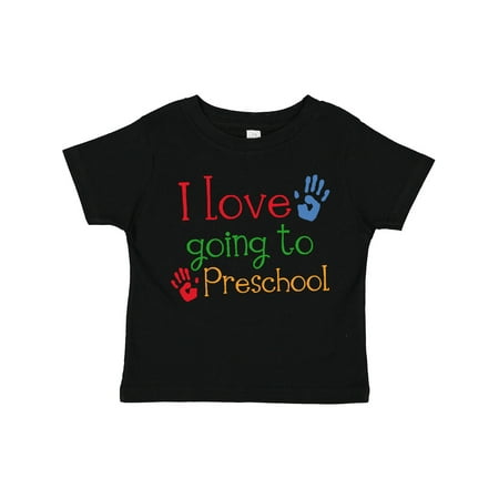 

Inktastic I Love Going to Preschool Gift Toddler Boy or Toddler Girl T-Shirt