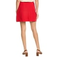 thumbnail image 2 of Sandro womens  Knit Wool-Blend Mini Skirt, 38, Red, 2 of 3
