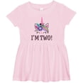thumbnail image 3 of Inktastic 2nd Birthday Unicorn 2 Year Old Girl Girls Baby Dress, 3 of 5