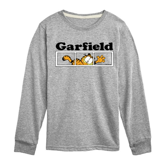 Garfield - Garfield Panel Logo - Toddler & Youth Long Sleeve Graphic T-Shirt