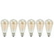 thumbnail image 2 of uds ST64 lámpara de filamento LED bombillas antiguas Vintage Base E27 bombilla de cristal dorado luz cálida decoración del hogar 110V, 2 of 14