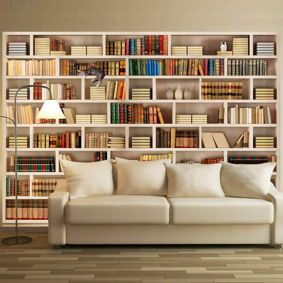 Tiptophomedecor Hobby Wallpaper Wall Mural - Home Library