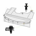 thumbnail image 2 of Coconut Ok Screw U-Nut Clip Rivet Splash Shield Auto Black Body Bolt Bumper Engine, 2 of 10
