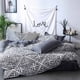thumbnail image 1 of Juegos de cubrecama y colcha Juego de regalo de tres piezas para cama Textil para el hogar Lijado Juego de tres piezas liso Juegos de cama lavables a máquina La ropa de cama, 1 of 7