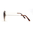 thumbnail image 3 of Metal Frame Heart Shape Sunglasses Gold, 3 of 4