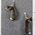 thumbnail image 2 of BeesClover Cat Scratching Mat, Cat Scratch Pad with Backing Adhesive, Trimmable Self-adhesive Carpet Mat, Cat Floor Scratching Pad for Indoor Sofa, Nests, 2 of 8