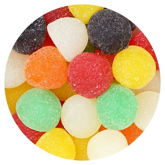 Gum Drops, 2 Pound Bulk Bag Gum Drops Candy, The Hampton Candy Company