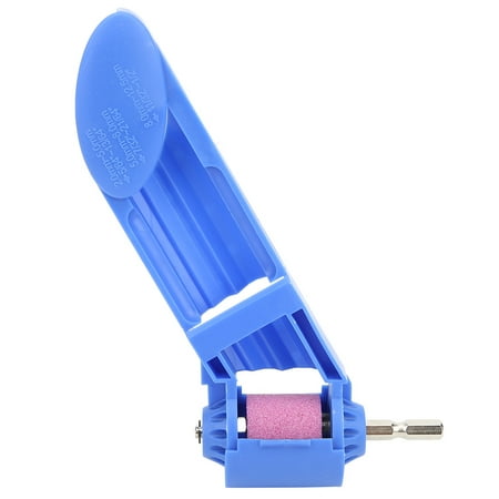 

Drill Bit Sharpener Grinding Wheel Sharpening Grinder Sharpener Portable For Grinding Iron Drill Bits For Industrial Blue Orange