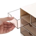 thumbnail image 4 of Caja organizadora de almacenamiento Sunnimix con rejillas 4 Grid color marrón, 4 of 8
