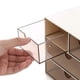 thumbnail image 4 of Caja organizadora de almacenamiento Sunnimix con rejillas 4 Grid color marrón, 4 of 8