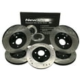 thumbnail image 3 of BK1459-1D Front Premium E-Coat Drilled Rotors and Ceramic Pads and Hardware Set Kit, 3 of 9