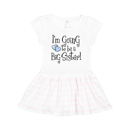 

Inktastic Heart New Big Sister Gift Toddler Girl Dress