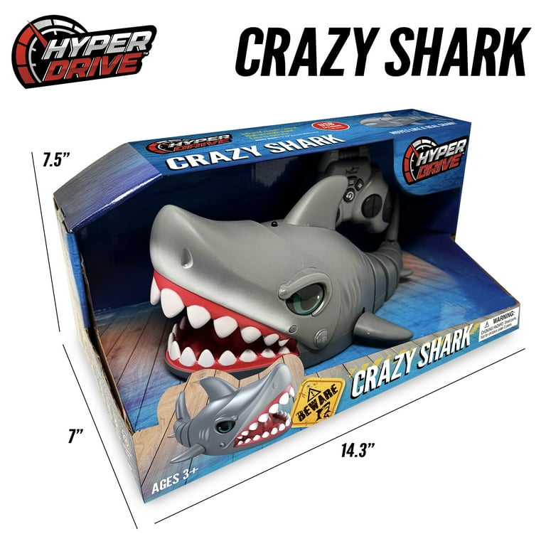 Hyper Drive: Crazy Shark - Gray - 14