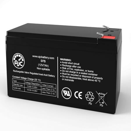 APC BackUps 500 12V 7Ah UPS Battery - This is an AJC Brand