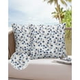thumbnail image 6 of Pack of 2 Outdoor Pillow Covers, Various Dots Waterproof Square Throw Pillowcase Cushion Decorative Pillow Covers for Couch Patio Tent, 26x26 in, 6 of 6