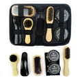 thumbnail image 2 of JUNWELL Shoe Care Kit For Shoes Polish Travel Size Shoe Cleaning Tools Leather Shoe Shine Kit Black, 2 of 6