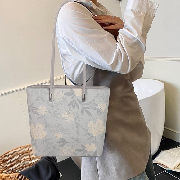 Bolso de mano tipo tote | Bolso bandolera ligero y resistente al agua | Amplio espacio para teléfono, cartera y llaves | Ideal para el día a día, viajes, oficina y trabajo