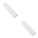 thumbnail image 3 of Cateissary Colgador de almacenamiento de plástico, portátil, extraíble, autoadhesivo, organizador de cepillos de cocina, herramienta de cocina, perchero Blanco 2piezas Cateissary CBP485831, 3 of 6