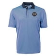 thumbnail image 2 of Men's-Cutter & Buck  Powder Blue Philadelphia Union Virtue Eco Pique Micro Stripe Recycled Polo, 2 of 3