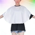 thumbnail image 5 of Zcyifa hairdressing cape Waterproof Hair Salon Barber Cape Hair Cutting Shawl Adjustable Hairdressing Shoulder Cape (White), 5 of 11