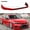 Rallye Red R513, variant on Front Lip 4 Piece Compatible with Honda Civic Sedan Hatch 2022-2024 V3 Style Winglet Front Bumper Lip Splitter (Glossy Black NH731P)