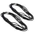 thumbnail image 1 of Cadenas de Collar Macarena de Cordón de Goma Negro 20 Piezas 3 Mm, 1 of 8