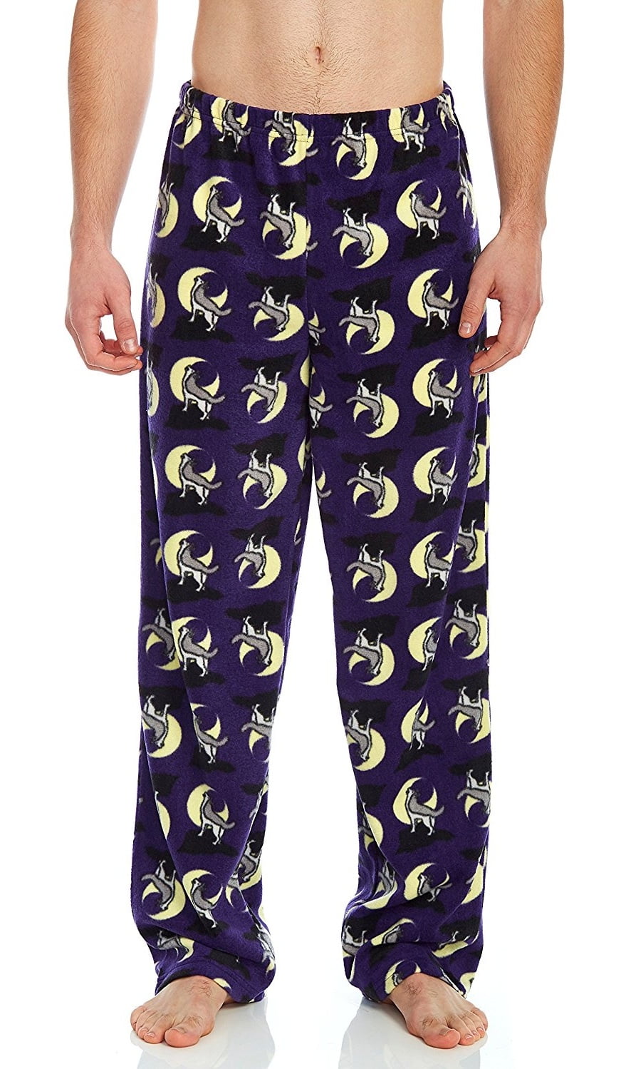 Mens wolf 2025 pajama pants