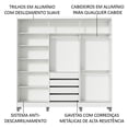 thumbnail image 5 of Ropero Closet Madesa Royale 3 Puertas MDF Blanco, 5 of 5
