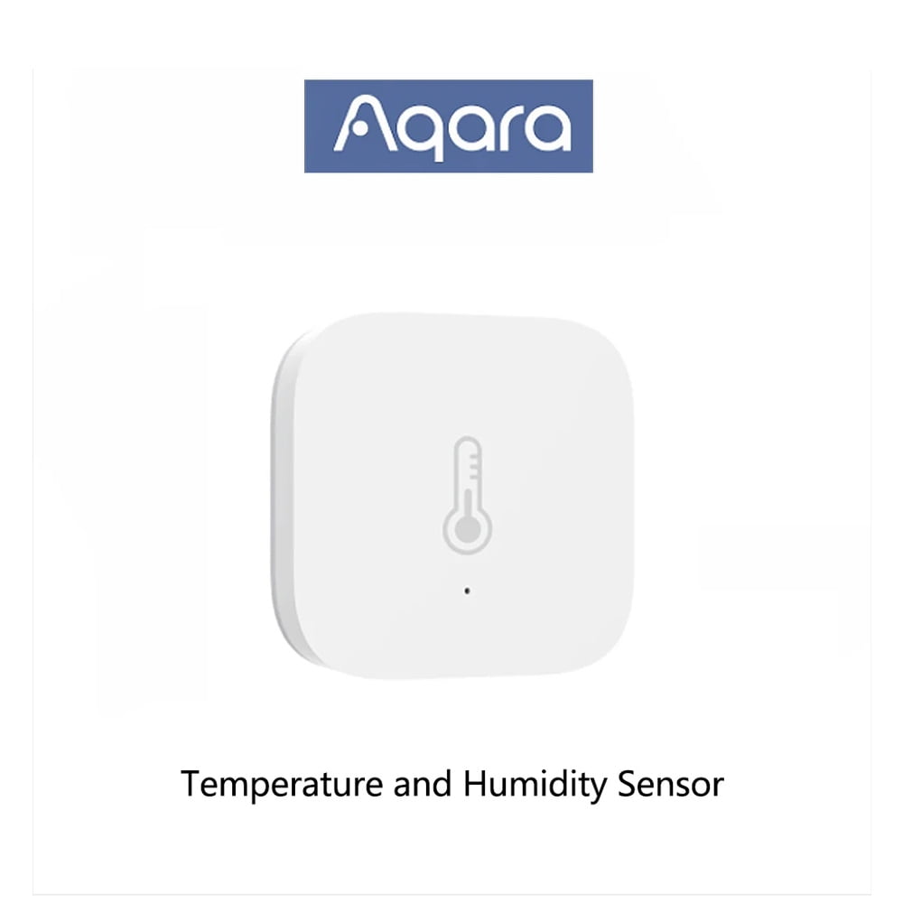 Aqara Environment Sensor: Monitor Temperature, Humidity, and Air Pressure | Works with Apple HomeKit, Xiaomi/Aqara Hubs via Zigbee