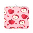 thumbnail image 2 of Red Apple Background Pattern Drying Dish Mat Quick Drying Absorbent Soft Durable for Kitchen 16" x 18", 2 of 10