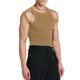 thumbnail image 1 of Camiseta sin mangas elástica para hombre, doble correa para el hombro, chaleco ajustado elástico hueco, Camiseta deportiva de Color sólido para hombre, 1 of 6