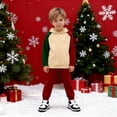 thumbnail image 4 of Family Christmas Pajamas, Fashionable Printed Sweatshirt and Pants Set for Matching Wear, 4 of 9