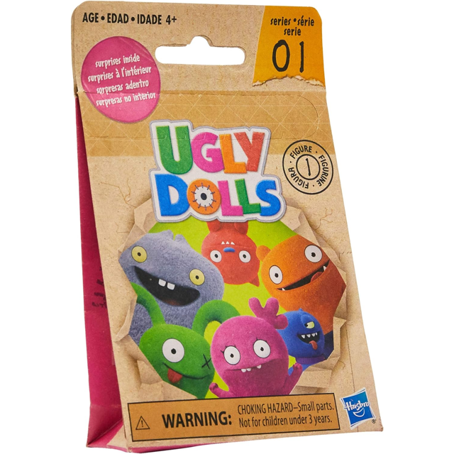 Bolsa sorpresa yangshaomei Uglydolls Lotsa Ugly Mini Figures Serie 1 4 accesorios