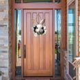 thumbnail image 4 of Easter Bunny Rabbit Hole Door Sign Wooden Festive Home Party Entrance Decoration, 4 of 5