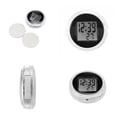thumbnail image 4 of Mini Reloj Para Bicicleta Adhesivo Trasero Impermeable Reloj Compacto Para Motocicleta Cateissary VI009058-02, 4 of 6