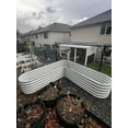 thumbnail image 6 of TRAMULL Heart-Shaped Galvanized Raised Garden Beds Outdoor,81x81x18in Large Metal Planter Box, 6 of 6