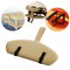 thumbnail image 4 of Cómoda colgante para reposabrazos, de , cama con reposabrazos de estante suave, esponja de relajación, esponja ajustable de material cuero, Beige Yinane tablero de la honda, 4 of 8