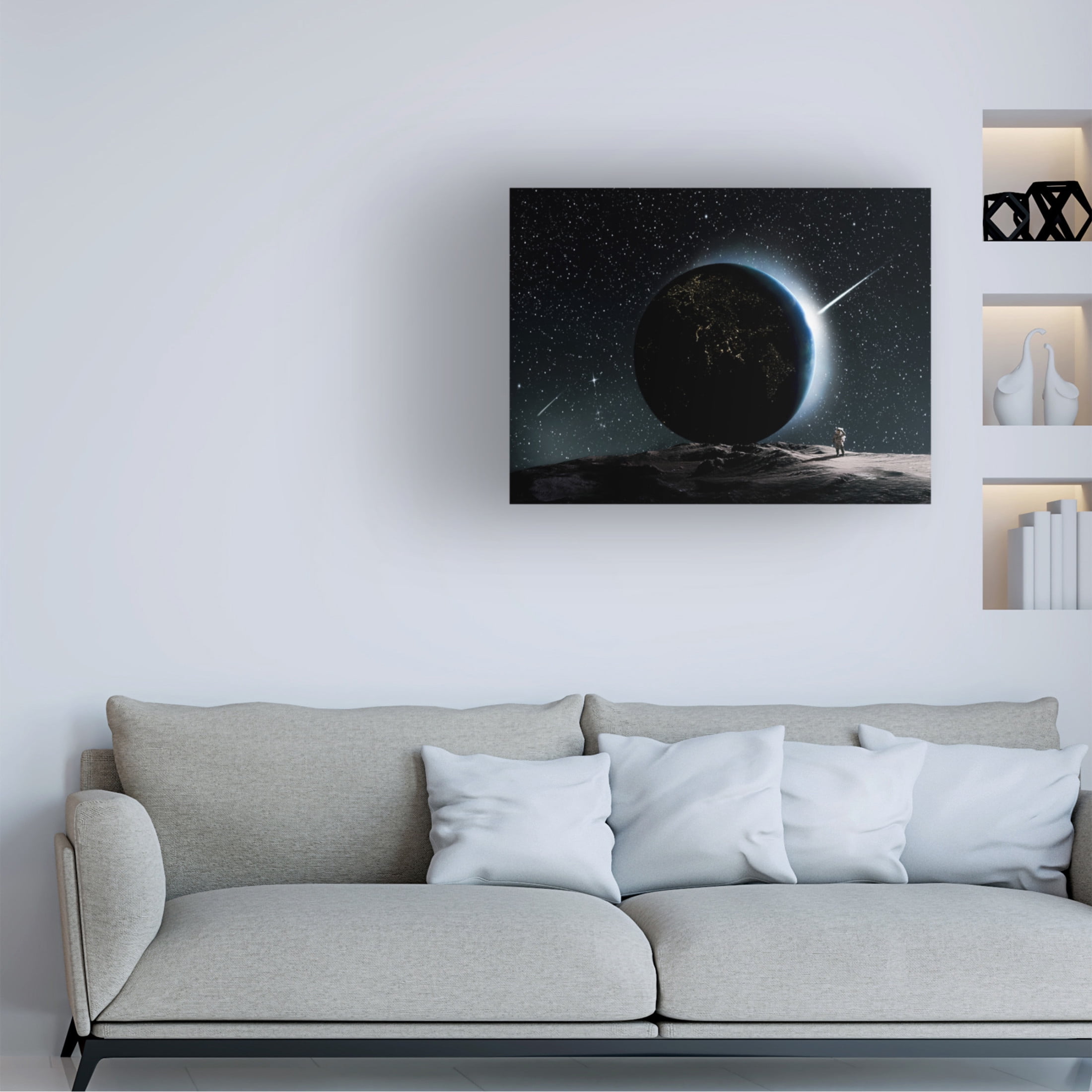 Trademark Fine Art cvv   cscacadc Canvas Wall Art