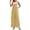 Yellow, variant on HXWCHs formal Event Jumpsuits Women's Casual Solid Strap Romper Playsuit with Pockets and Button Front Long Jumpsuit L Light Blue