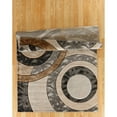 thumbnail image 4 of MDA Home Orelsi Gray/Cream Contemporary Polypropylene Area Rug - 6'9" x 9'6", 4 of 4