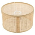 thumbnail image 2 of de lámpara, de lámpara de , moderno Natural, cubierta de lámpara decorativa de ratán, decoración para Patio, comedor, tejado de cuadros 25x15cm Colco Pantalla de lámpara, 2 of 8