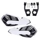 thumbnail image 1 of Protectores de mano para motocicleta, 22 mm, 7/8 pulgadas, protección de Blanco negro Baoblaze Manoplas de rejilla, 1 of 8