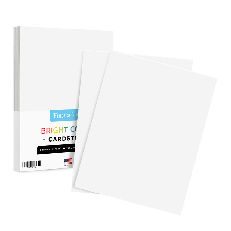 OFF WHITE Construction Paper: 50 Off White Sheets of Colored Paper for  Child Craft and Adults Craft Projects, 8.5x11 Inch