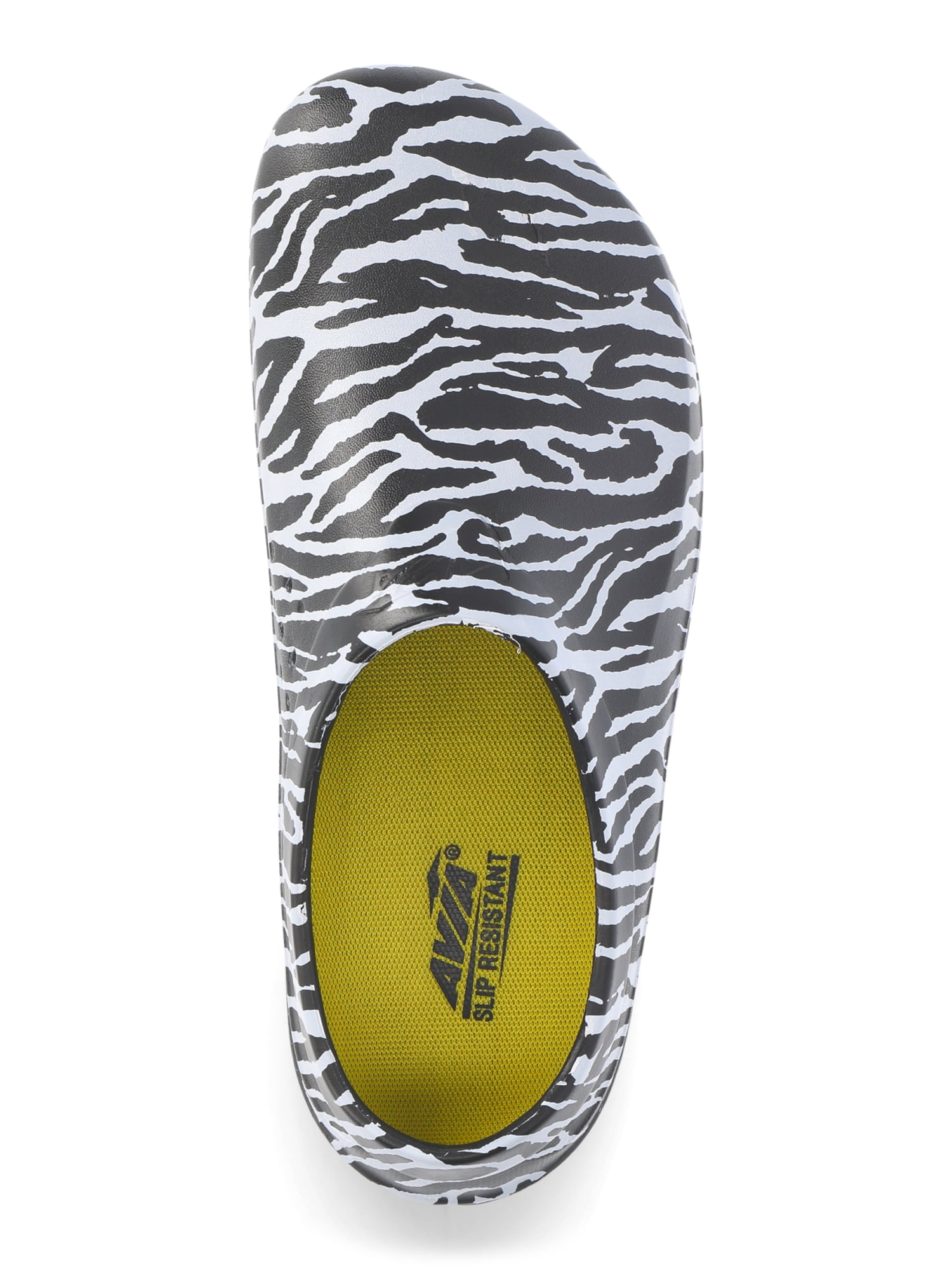 Avia Flame Slip Resistant Clogs For Women, Slip On Work Shoes for Food Service, Garden, or Nursing