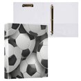 thumbnail image 3 of Football Hardcover 3 Ring Binder 1.5 inch Round Rings with Interior Pockets Binders Organizer Office School 1 Pack, 3 of 9