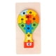 thumbnail image 3 of Rompecabezas de madera Montessori, juguetes para vehículos, rompecabezas Montessori para 1, 2 y 3 años. Globo aerostático, 3 of 9
